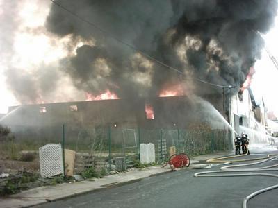 Feu de bâtiment